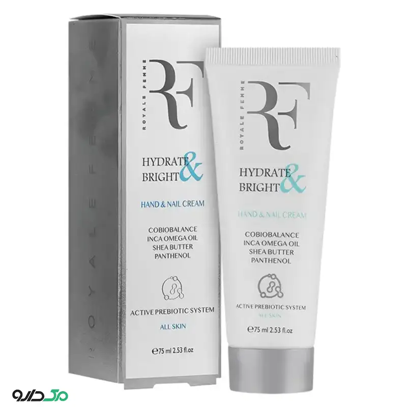 کرم مرطوب کننده و روشن کننده دست و ناخن آر اف